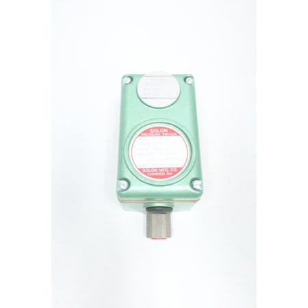 2000PSI 125/250/480V-AC Pressure Switch